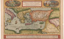 E42 - 1579 - PEREGRATIONIS DIVI PAULI TYPUS CHORIOGRAPHICUS